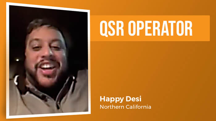 Happy Desi, restaurant owner video